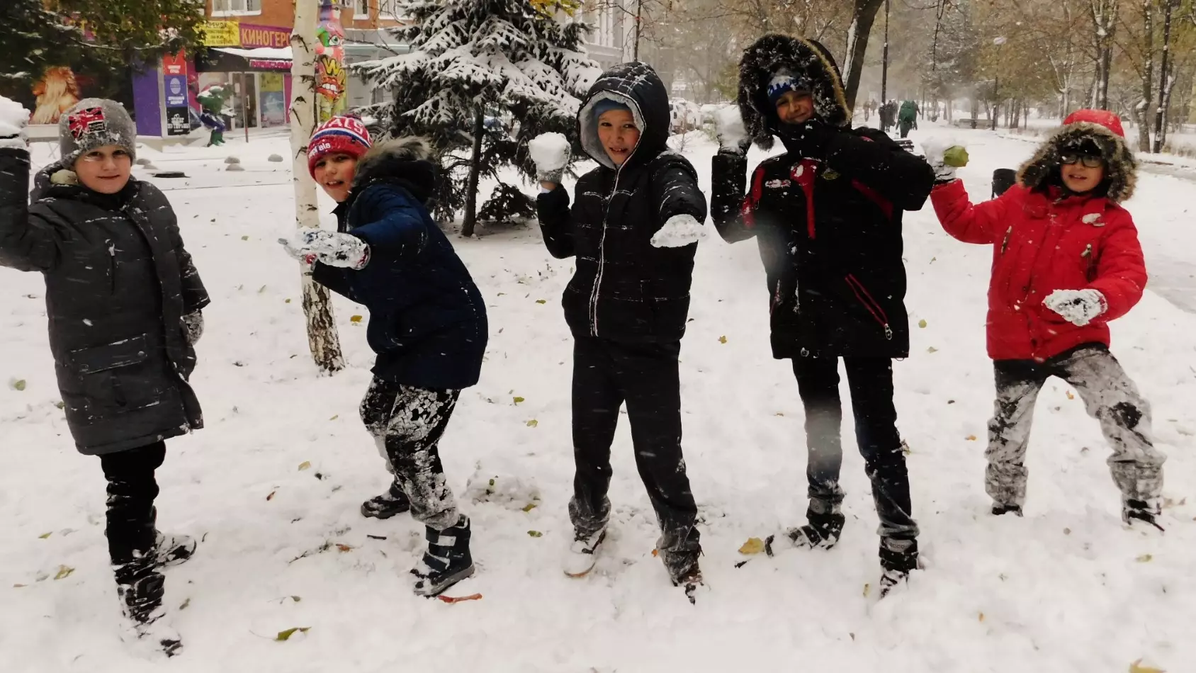По всей Башкирии прошли снегопады