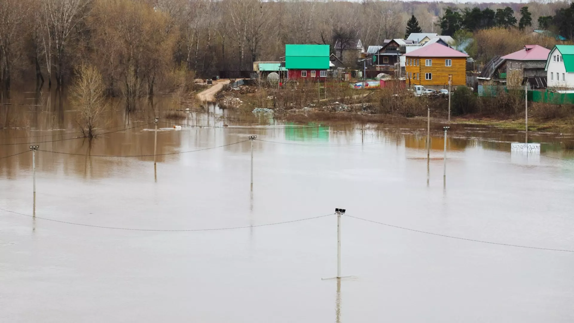 В Башкирии за сутки в результате паводка затоплено 40 домов