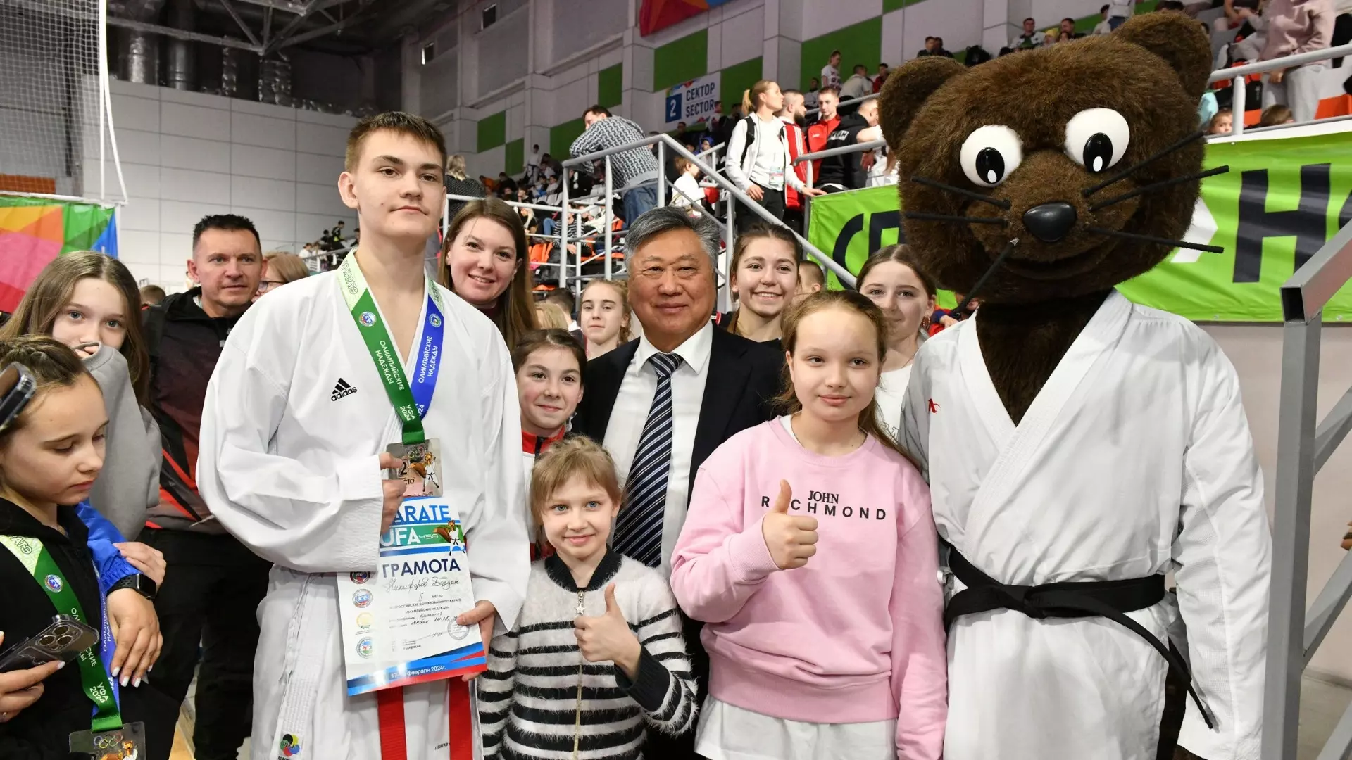 Глава федерации карате России Сергей Цой открыл в Уфе «Олимпийские надежды»