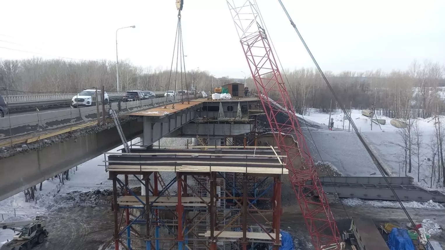 Власти Уфы доложили о работах на Шакшинском мосту