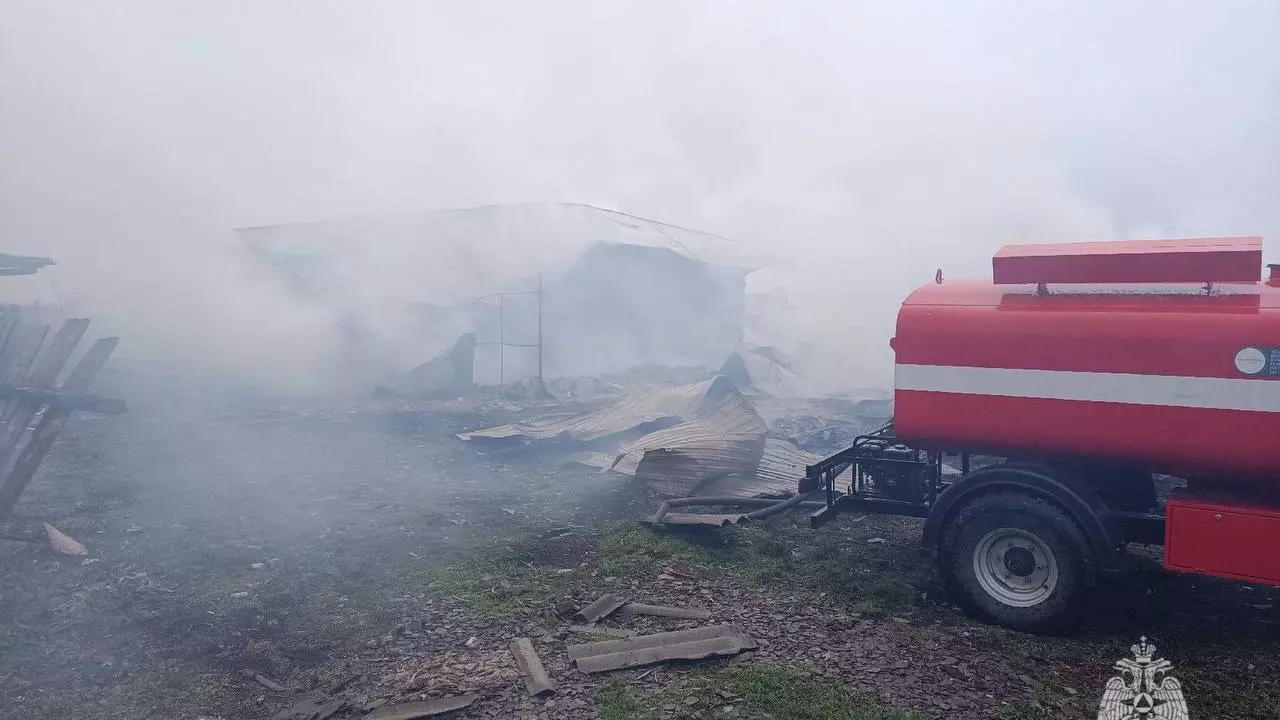 В Башкирии маленький ребенок погиб в пожаре