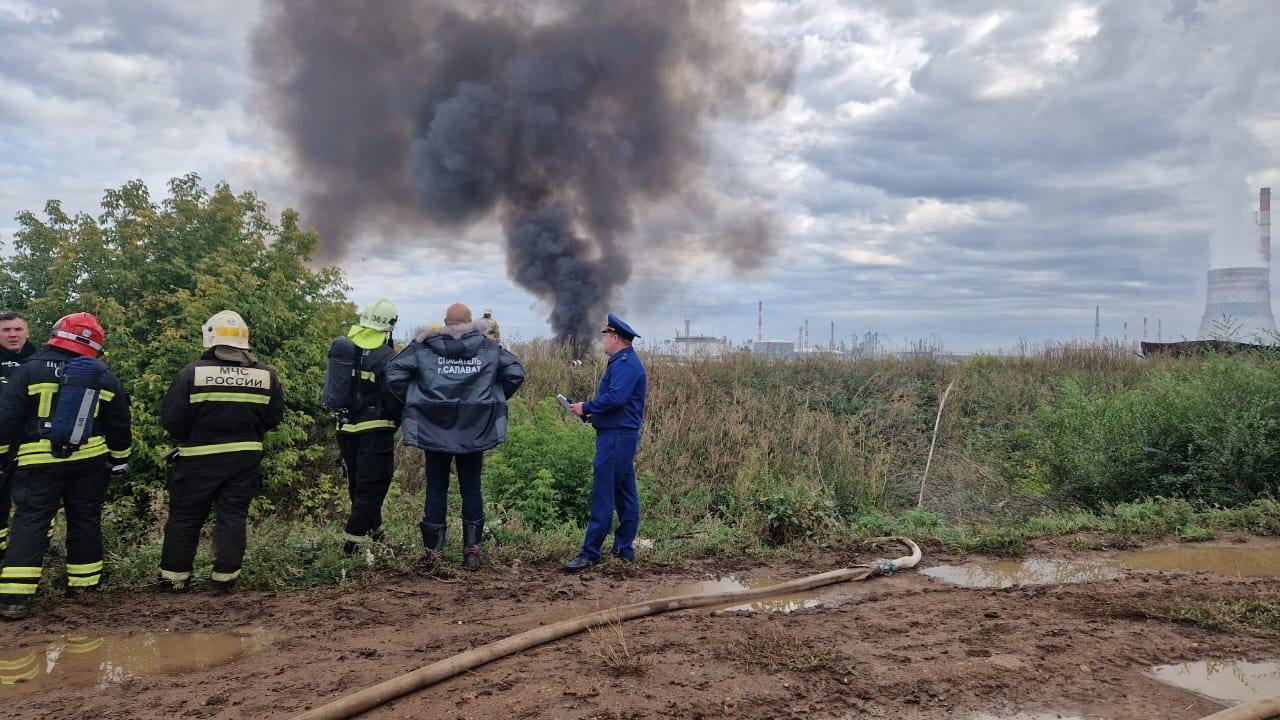 Прокуратура проводит проверку по факту крупного пожара в Башкирии