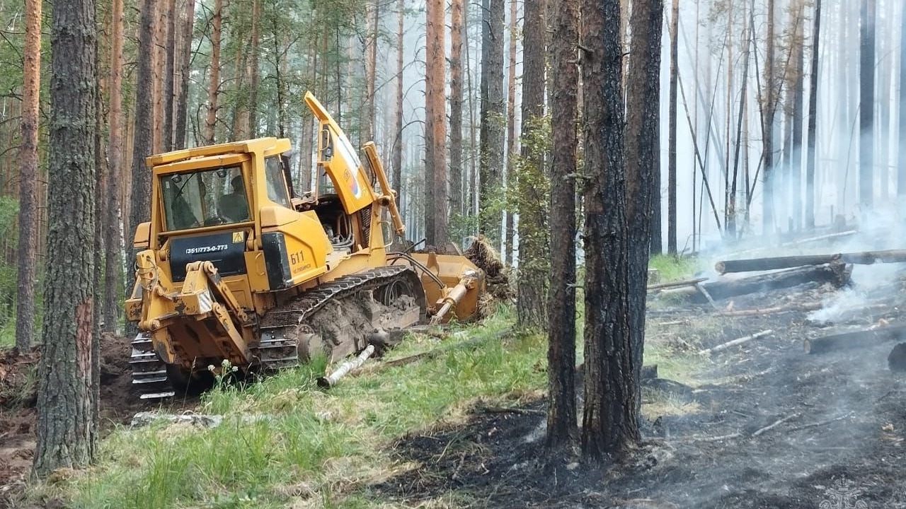 В Башкирии лесные пожары действуют на 507 га, 390 из них горят в Белорецком районе