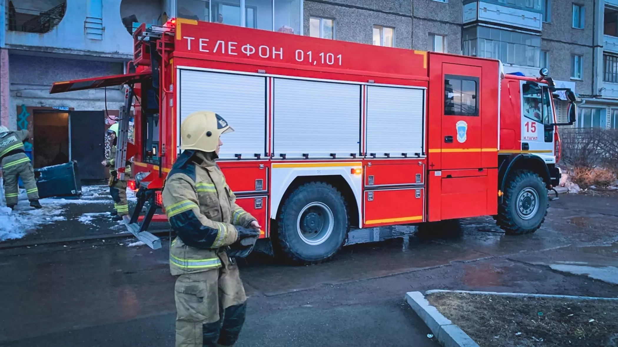 В Уфе загорелся многоквартирный дом: было эвакуировано 150 человек