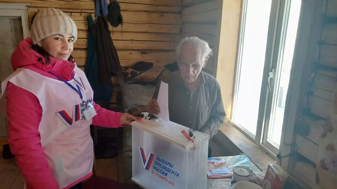 Отшельник из Башкирии проголосовал на выборах