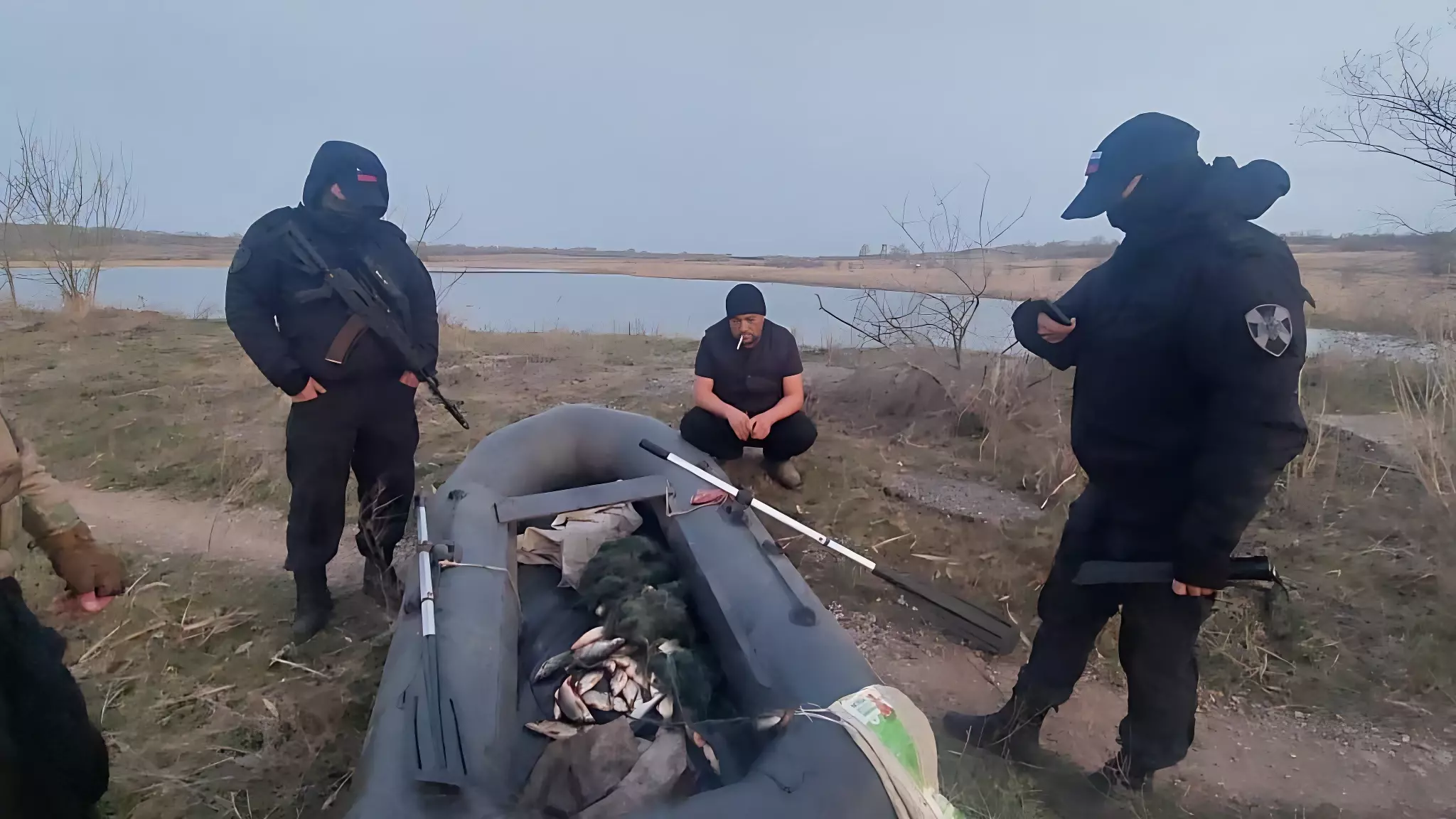 В Башкирии браконьер выловил больше сотни рыб на озере Кандрыкуль