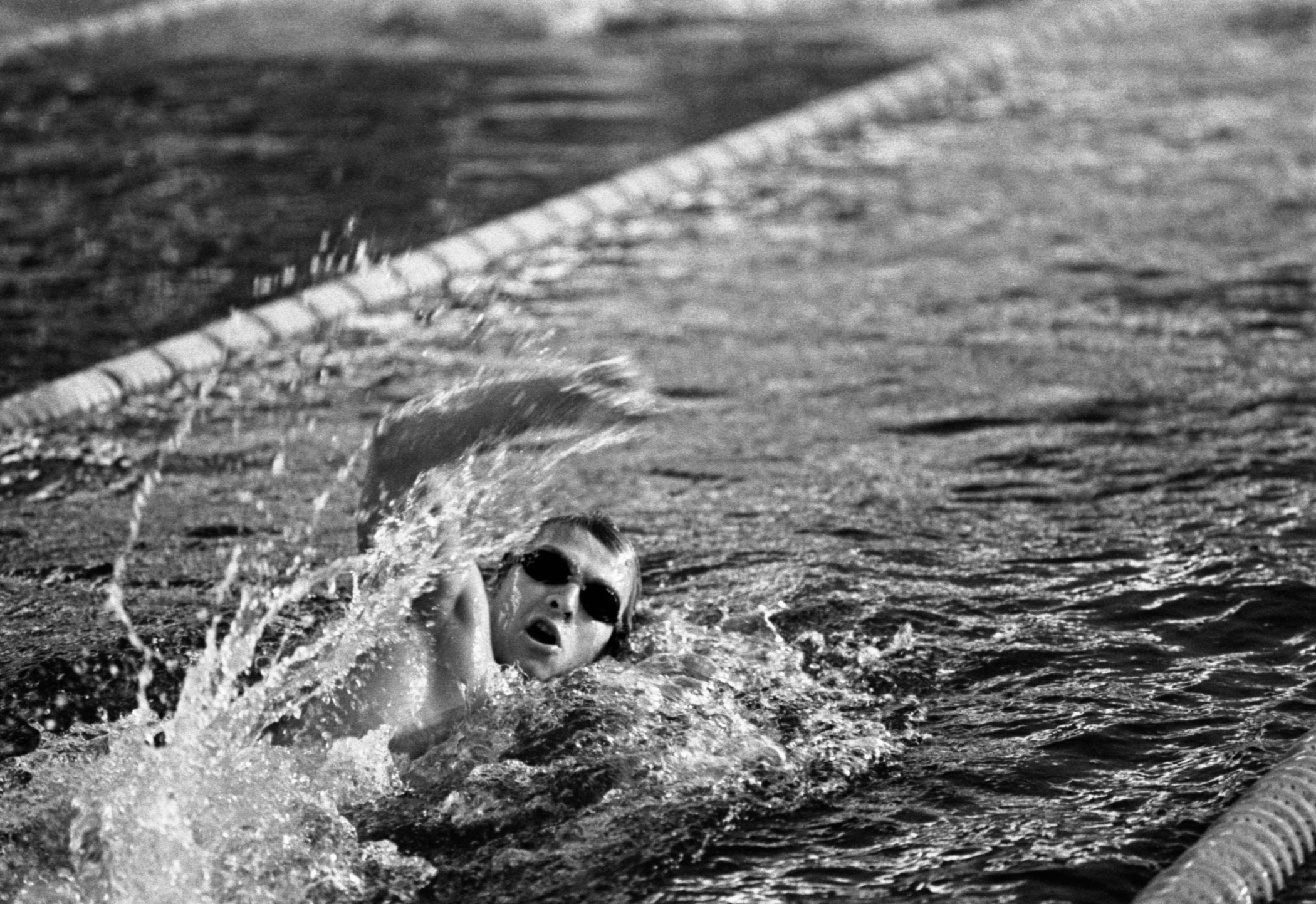 Один из сильнейших пловцов СССР на дистанции 200 метров комплексом Александр Сидоренко, ТАСС, автор Николай Науменков