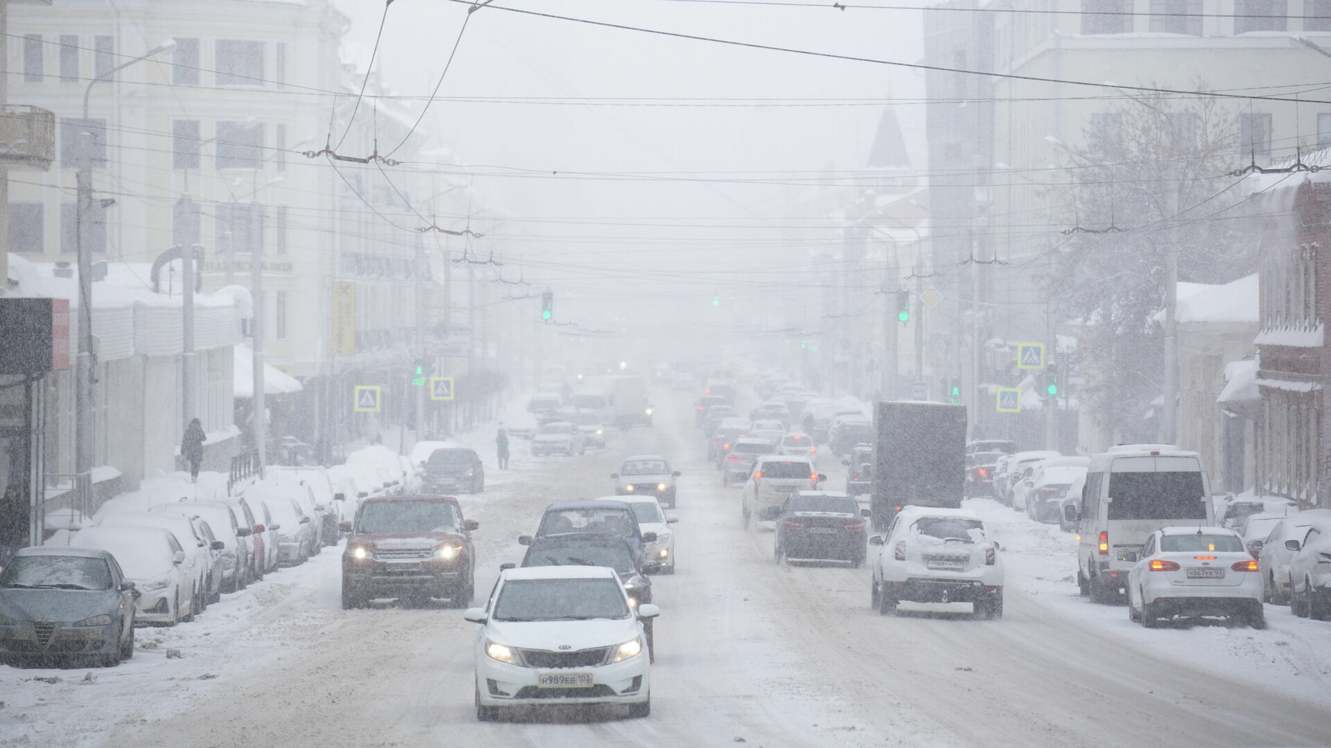 В ГИБДД предупредили об ухудшении погодных условий на дорогах Уфы