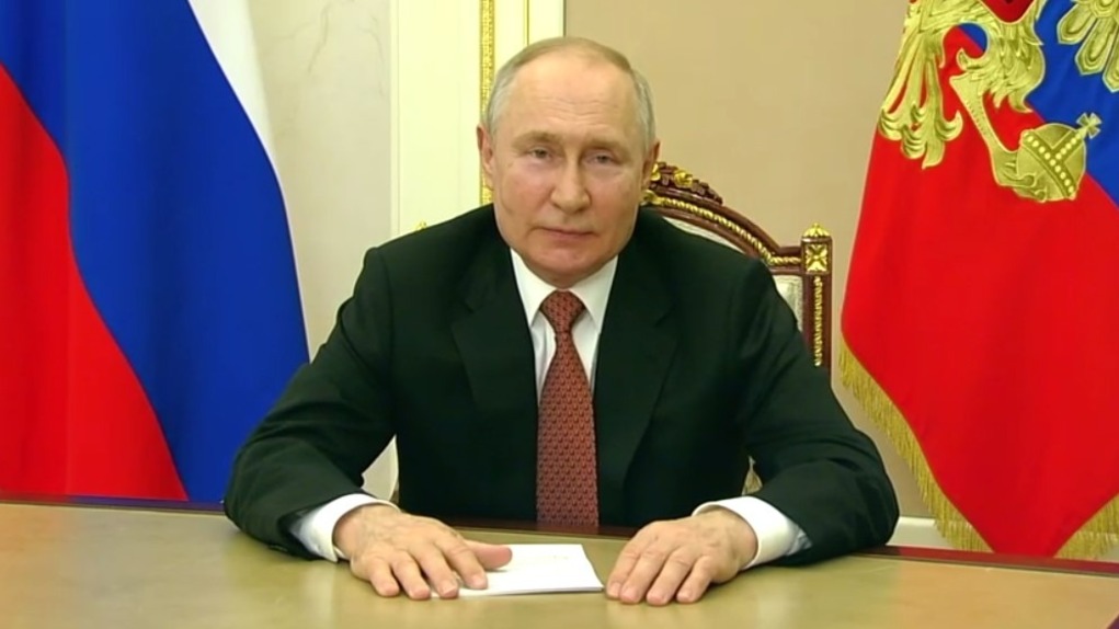 Владимир Путин выступил с обращением к участникам X Форума России и Белоруссии в Уфе