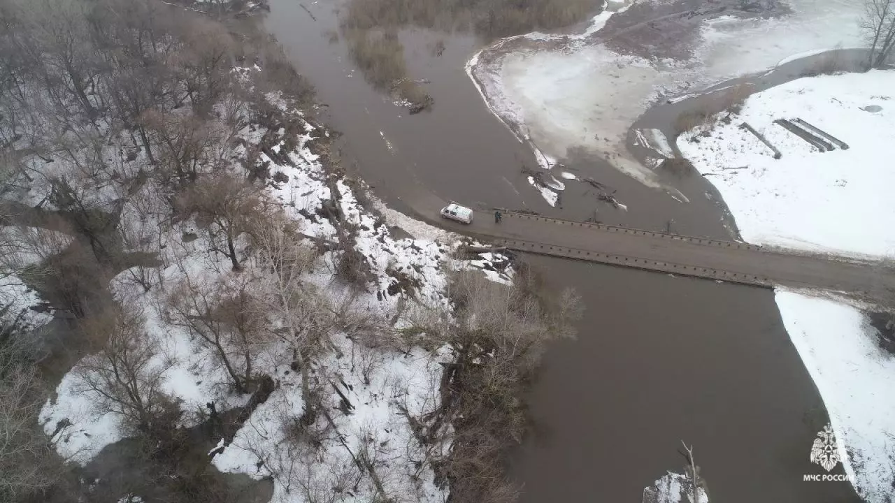 В Башкирии из-за паводка затопило 4 моста